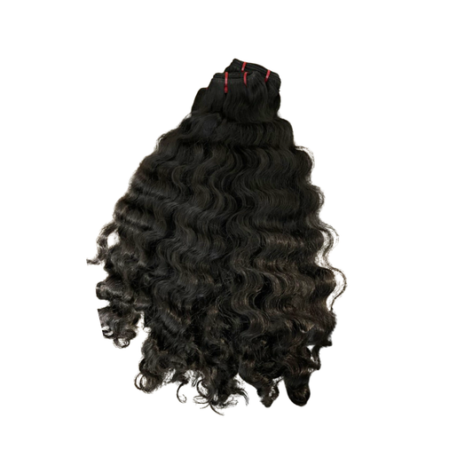 Raw Indian curly single bundle